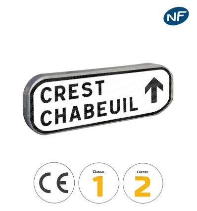 D43 - Panneau de présignalisation directionnelle