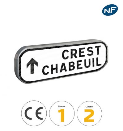 D43 - Panneau de présignalisation directionnelle