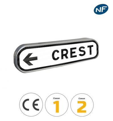 D43 - Panneau de présignalisation directionnelle