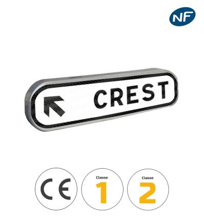 D43 - Panneau de présignalisation directionnelle