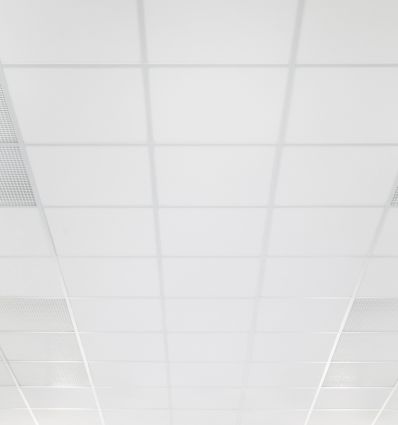 Dalle faux plafond 60x60 acoustique - carton de 20 dalles