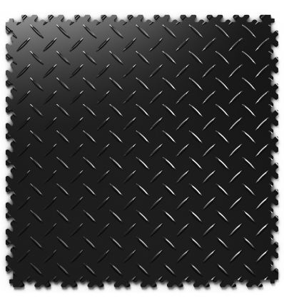 Dalle pvc clipsable garage - charges lourdes