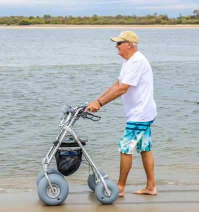 Déambulateur de Plage