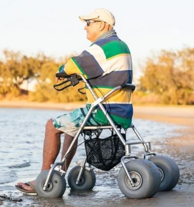 Déambulateur de Plage