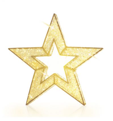 Étoiles lumineuses de noël professionnelles