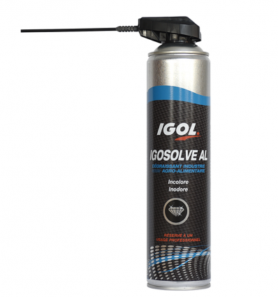 Dégraissant industriel alimentaire en aérosol IGOL - Lot de 6