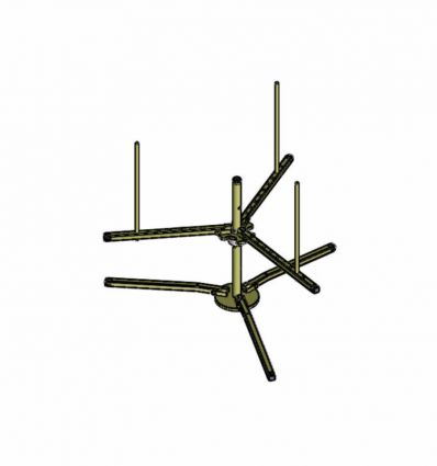 Dérouleur couronne câble électrique