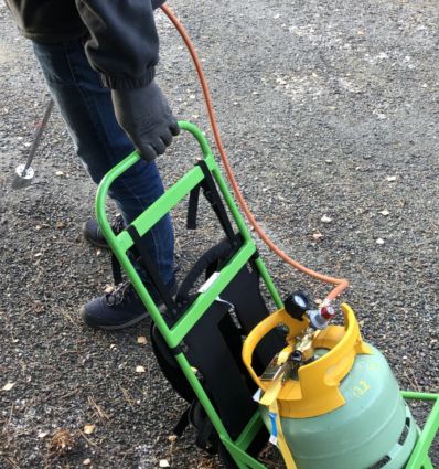 Desherbeur Thermique Gaz 1 Brûleur version Portatif