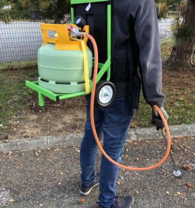 Desherbeur Thermique Gaz 1 Brûleur version Portatif