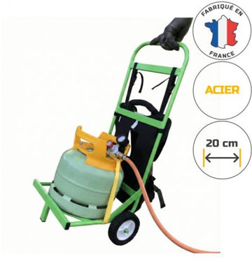Desherbeur Thermique Gaz 1 Brûleur version Portatif