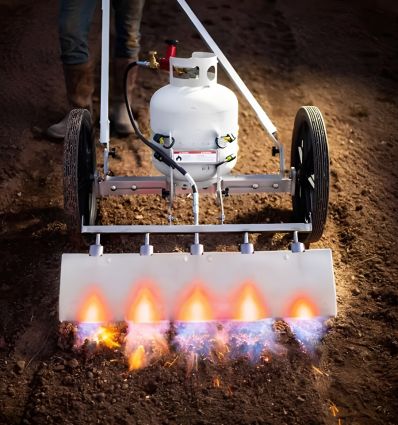 Désherbeur thermique gaz professionnel 5 à 8 brûleurs