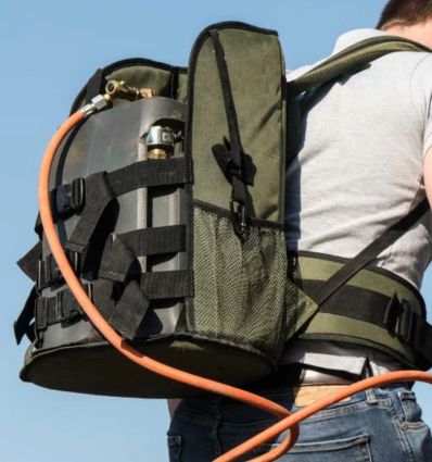 Désherbeur thermique gaz avec propane de précision 1 brûleur