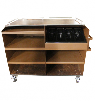 Desserte extérieure basse pour restaurant