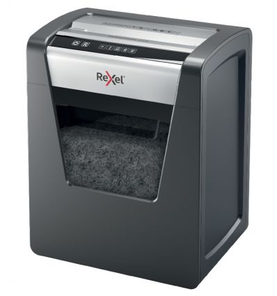 Destructeur de documents manuel coupe croisée P4 15 feuilles 23 L Rexel Momentum X415