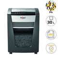 Destructeur de documents manuel coupe croisée P4 20 feuilles 30 L Rexel Momentum X420