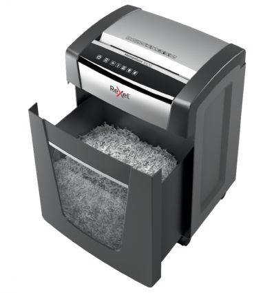 Destructeur de documents manuel coupe croisée P4 20 feuilles 30 L Rexel Momentum X420