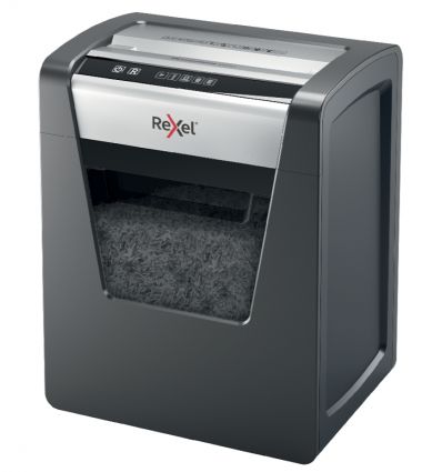Destructeur de documents manuel coupe micro P5 10 feuilles 23 L Rexel Momentum M510