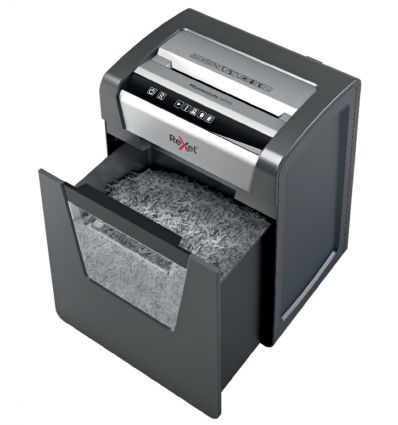 Destructeur de documents manuel coupe micro P5 10 feuilles 23 L Rexel Momentum M510
