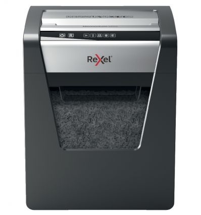 Destructeur de documents manuel coupe micro P5 10 feuilles 23 L Rexel Momentum M510