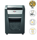 Destructeur de documents manuel coupe micro P5 15 feuilles 30 L Rexel Momentum M515