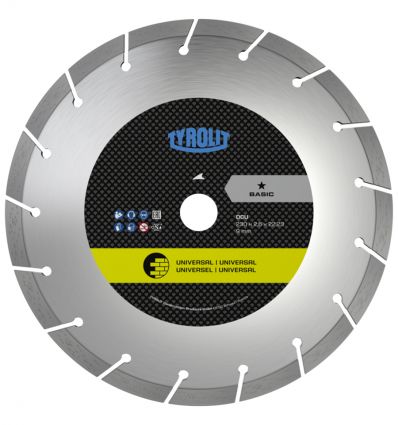 Disque diamant 125 universel - meuleuse