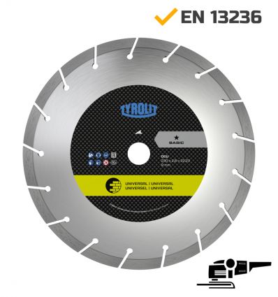 Disque diamant 125 universel - meuleuse