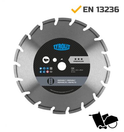Disque diamant 300 asphalte - scie de sol