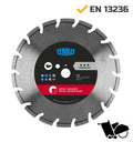 Disque diamant 300 béton vieux - scie de sol