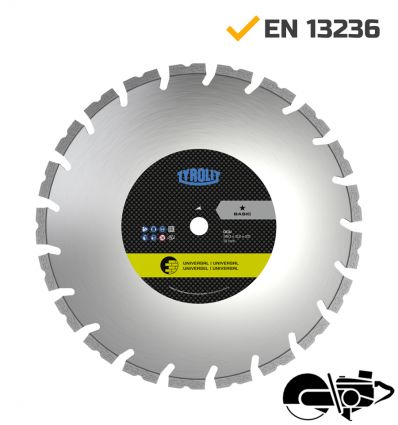 Disque diamant 300 universel - tronçonneuse thermique