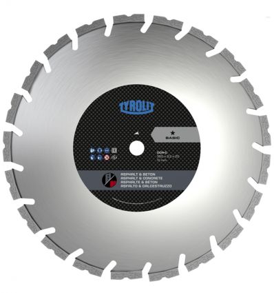 Disque diamant 350 asphalte et béton - tronçonneuse thermique