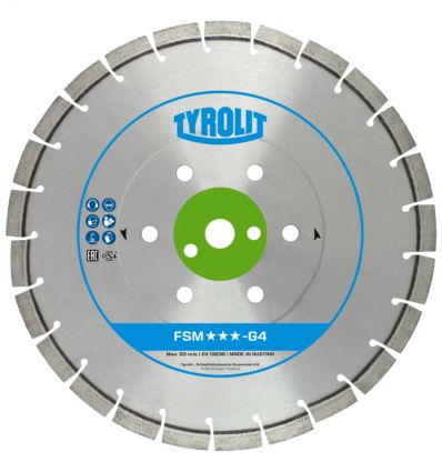 Disque diamant 350 béton frais - scie de sol