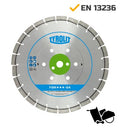 Disque diamant 350 béton frais - scie de sol
