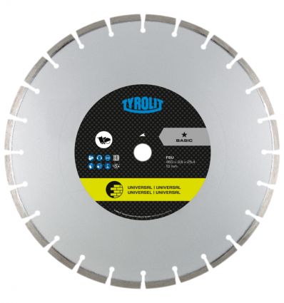 Disque diamant 450 universel - scie de sol
