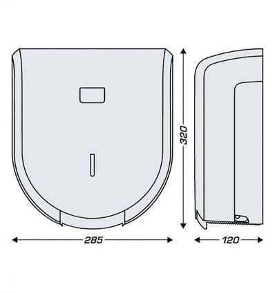 Distributeur Papier Hygiénique JVD