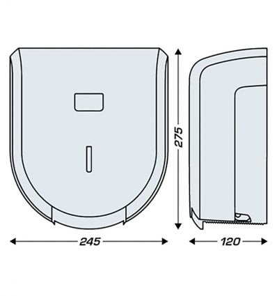 Distributeur Papier Hygiénique JVD
