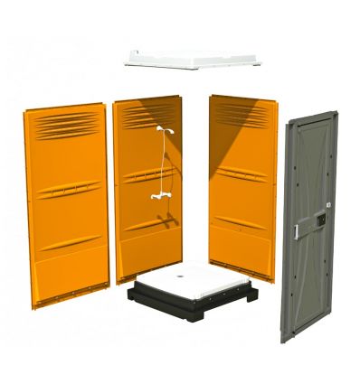 Douche de chantier raccordable