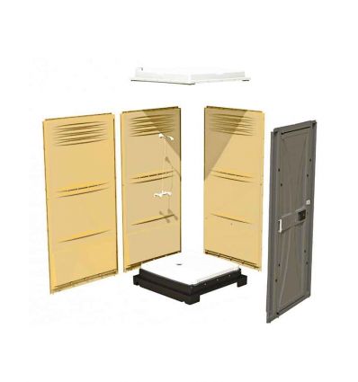 Douche de chantier raccordable