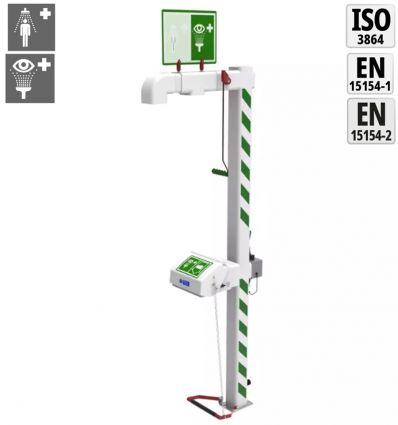 Douche de sécurité hors gel