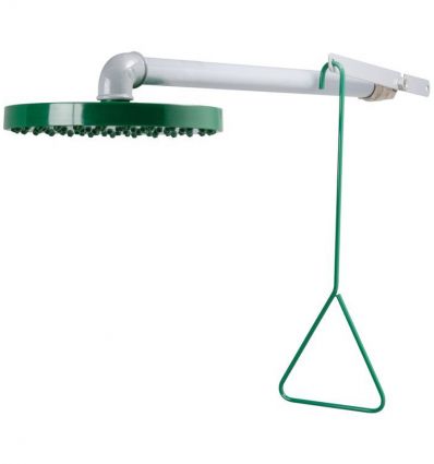 Douche de sécurité murale