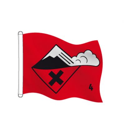 Drapeau avalanche