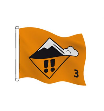 Drapeau avalanche