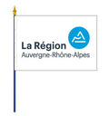Drapeau Auvergne Rhône-Alpes pour bâtiment public