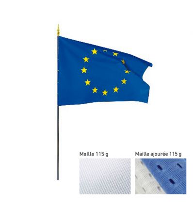 Drapeau européen officiel pour bâtiment public