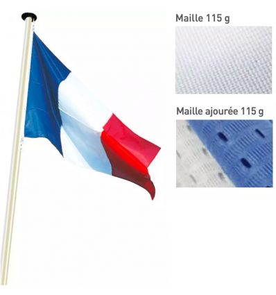Drapeau français officiel pour bâtiment public