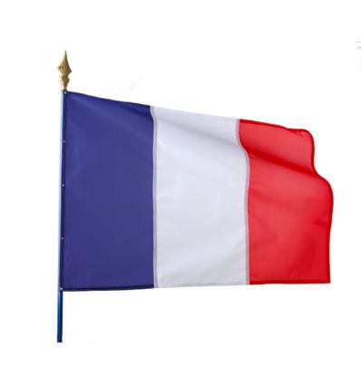 Drapeau français officiel pour bâtiment public