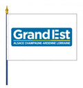 Drapeau Grand Est bâtiment public