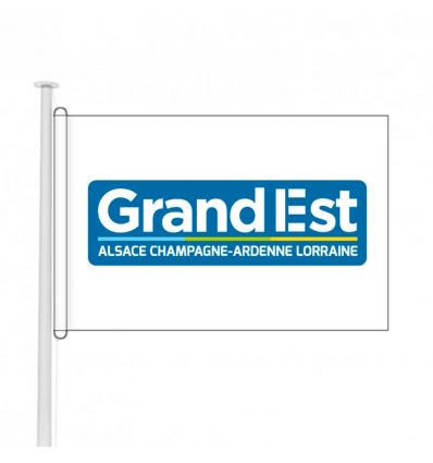 Drapeau Grand Est bâtiment public