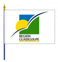 Drapeau Guadeloupe bâtiment public