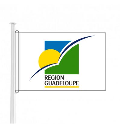 Drapeau Guadeloupe bâtiment public