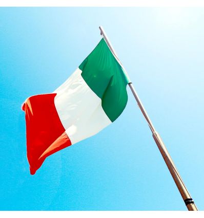 Drapeau et pavillon Italien